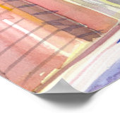 Odessa Oekraïne Passage window Origineel schilderi Poster (Hoek)