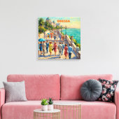 Odessa Oekraïne Zee Promenade Canvas Kunst (Insitu (Woonkamer))