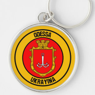 Odessa Round Emblem Sleutelhanger