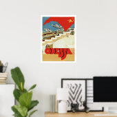 Odessa, Sovjet-Unie, vintage reisposter Poster (Thuiskantoor)