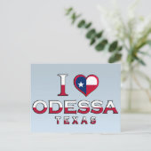 Odessa, Texas Briefkaart (Staand voorkant)