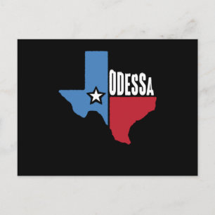Odessa Texas TX Briefkaart