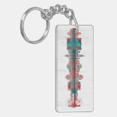 Odessa Ukraine Skyline Sleutelhanger (Voorkant Links)