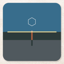 ODESZA een moment voorbij het minimalistische Onde Kartonnen Onderzetters