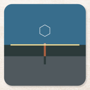 ODESZA een moment voorbij het minimalistische Onde Kartonnen Onderzetters