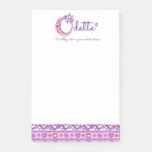 Odette gepersonaliseerd O naam betekent post het m Post-it® Notes (Voorkant)