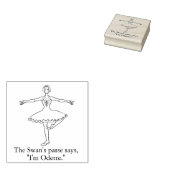 Odette-pas Rubberstempel (Gestempeld)