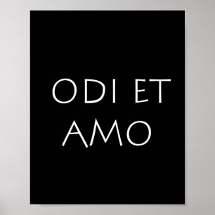Odi et amo poster