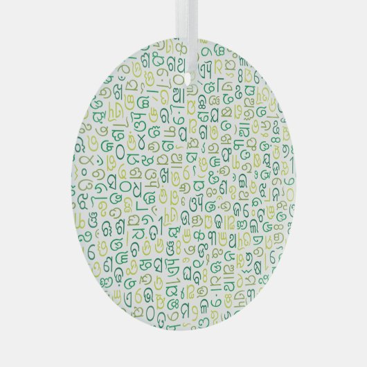 Odia Glas Ornament (Voorkant Rechts)