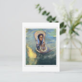 Odilon Redon #12 - Briefkaart met fijne kunst (Staand voorkant)