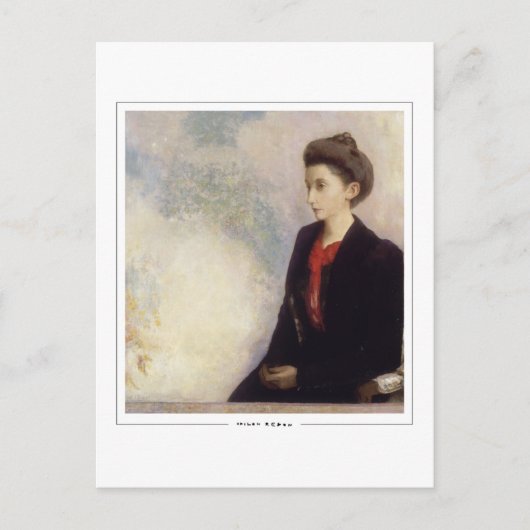 Odilon Redon #14 - Kunstkaart Briefkaart (Voorkant)
