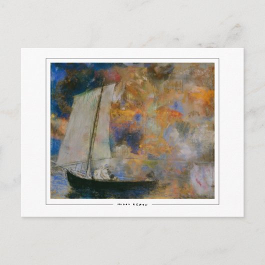 Odilon Redon #16 - Kunstkaart Briefkaart (Voorkant)