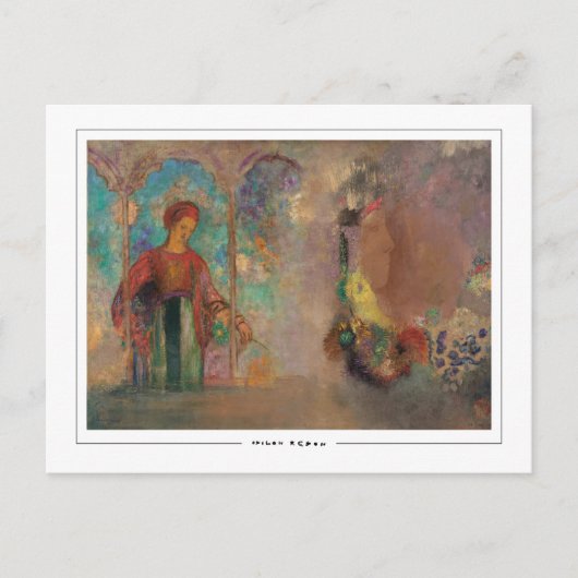 Odilon Redon #20 - Kunstkaart Briefkaart (Voorkant)