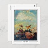Odilon Redon #22 - Briefkaart met fijne kunst (Voorkant / Achterkant)