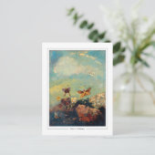 Odilon Redon #22 - Kunstkaart Briefkaart (Staand voorkant)