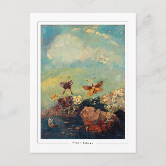Odilon Redon #22 - Kunstkaart Briefkaart (Voorkant)