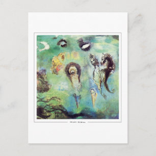 Odilon Redon #234 - Kunstansichtkaart Briefkaart