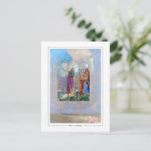 Odilon Redon #23 - Kunstkaart Briefkaart (Staand voorkant)