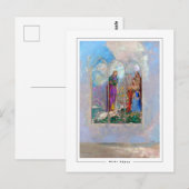Odilon Redon #23 - Kunstkaart Briefkaart (Voorkant / Achterkant)