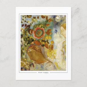 Odilon Redon #24 - Briefkaart met fijne kunst