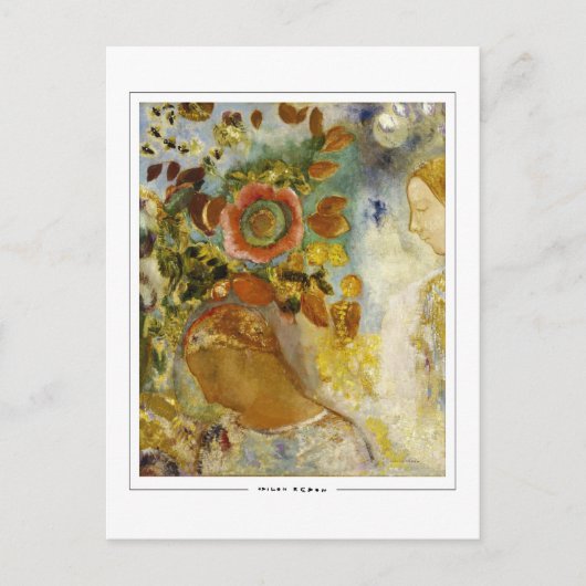 Odilon Redon #24 - Kunstkaart Briefkaart (Voorkant)
