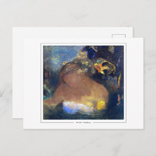 Odilon Redon #2 - Briefkaart met fijne kunst (Voorkant / Achterkant)