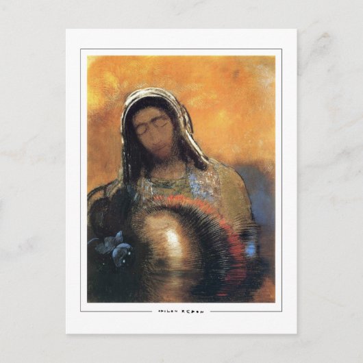 Odilon Redon #315 - Kunstansichtkaart Briefkaart (Voorkant)