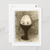 Odilon Redon #331 - Kunstmatig Briefkaart (Voorkant / Achterkant)