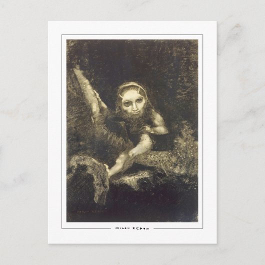 Odilon Redon #517 - Kunstkaart Briefkaart (Voorkant)