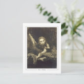 Odilon Redon #517 - Kunstmatig Briefkaart (Staand voorkant)