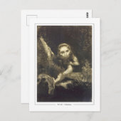 Odilon Redon #517 - Kunstmatig Briefkaart (Voorkant / Achterkant)