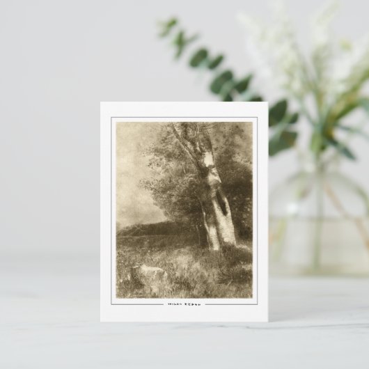 Odilon Redon #565 - Kunstmatig Briefkaart (Staand voorkant)