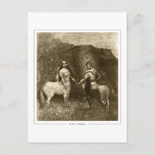 Odilon Redon #573 - Kunstkaart Briefkaart (Voorkant)