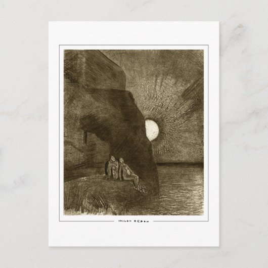 Odilon Redon #678 - Kunstkaart Briefkaart (Voorkant)