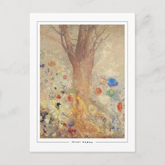 Odilon Redon #6 - Kunstkaart Briefkaart (Voorkant)