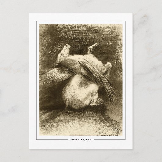 Odilon Redon #729 - Kunstkaart Briefkaart (Voorkant)