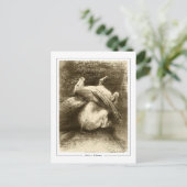 Odilon Redon #729 - Kunstmatig Briefkaart (Staand voorkant)