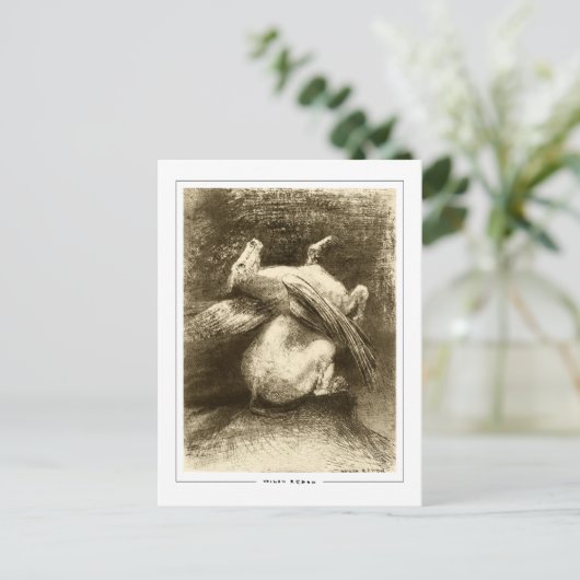 Odilon Redon #729 - Kunstmatig Briefkaart (Staand voorkant)