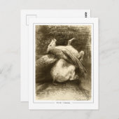 Odilon Redon #729 - Kunstmatig Briefkaart (Voorkant / Achterkant)