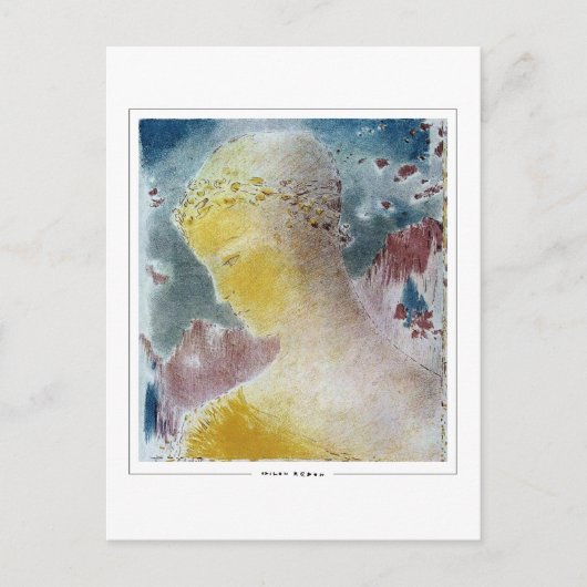 Odilon Redon #793 - Kunstansichtkaart Briefkaart (Voorkant)