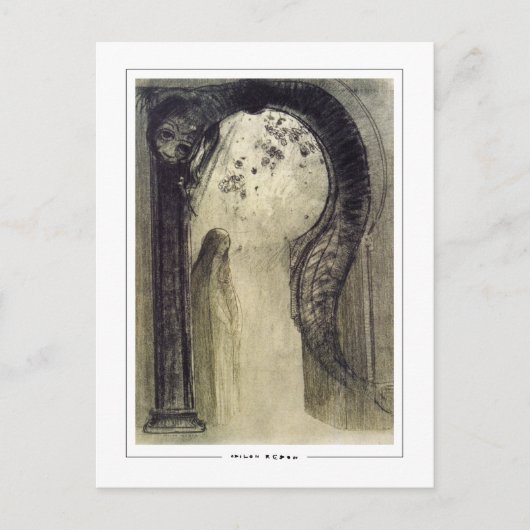 Odilon Redon #85 - Kunstkaart Briefkaart (Voorkant)
