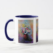Odilon Redon Anemonen - Symbolisme in Fijne Kunst Mok (Links)