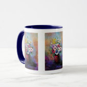 Odilon Redon Anemonen - Symbolisme in Fijne Kunst Mok (Voorkant links)