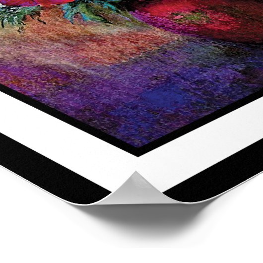 Odilon Redon Anemones - Kunstsymboliek Poster (Hoek)