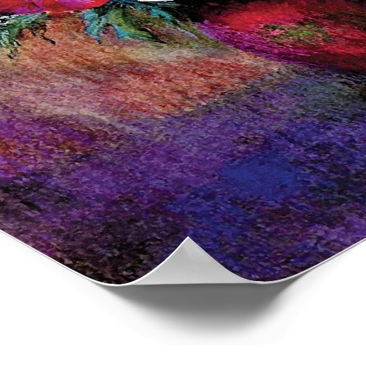 Odilon Redon Anemones - Kunstsymboliek Poster (Hoek)