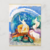 Odilon Redon - Apollo Riding een Groene Monster Briefkaart (Voorkant)
