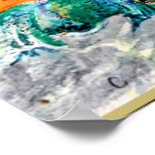 Odilon Redon - Apollo Riding een Groene Monster Poster (Hoek)