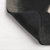 Odilon Redon. Armor. Donkere vrouw gezicht. symbol Muismat (Hoek)