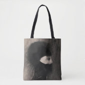 Odilon Redon Armor. Donkere vrouw gezicht Symbolie Tote Bag (Voorkant)