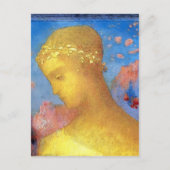 Odilon Redon- Beatrice Briefkaart (Voorkant)